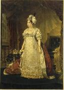 antoine jean gros Marie Therese Charlotte of France oil painting on canvas